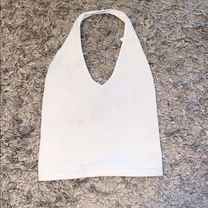 Urban outfitters, white halter top!!